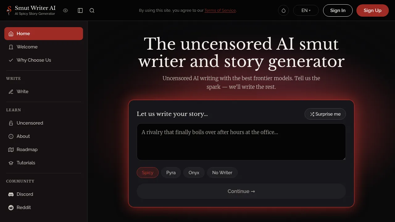 Smut Writer AI