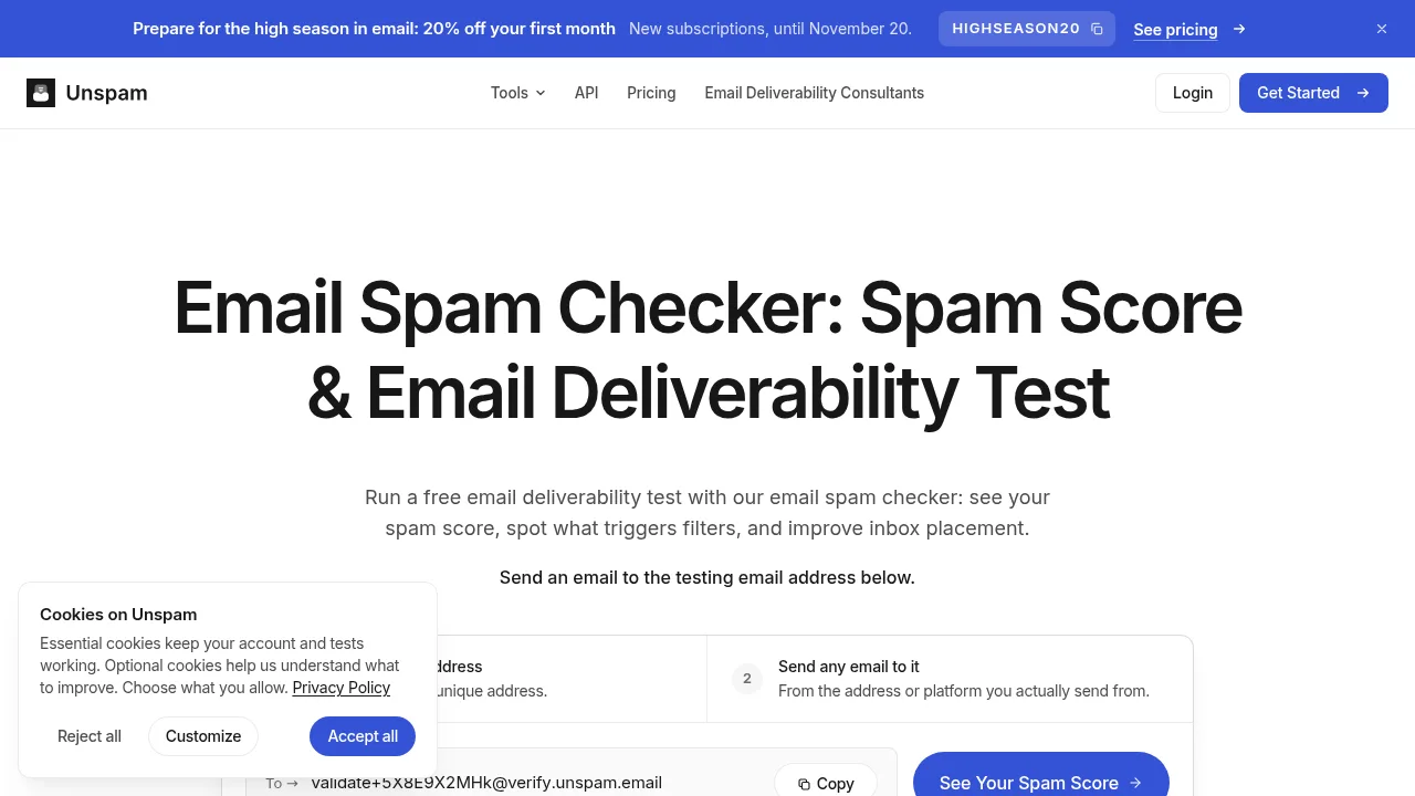 Unspam