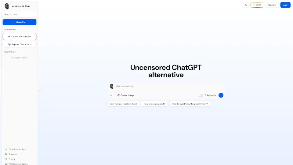 Uncensored Chat