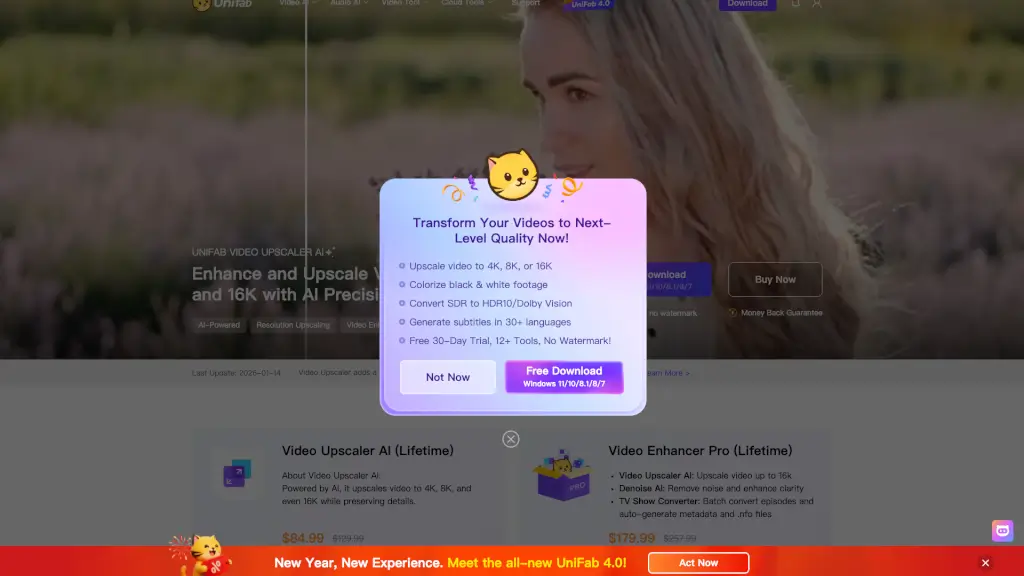 UniFab Video Enhancer
