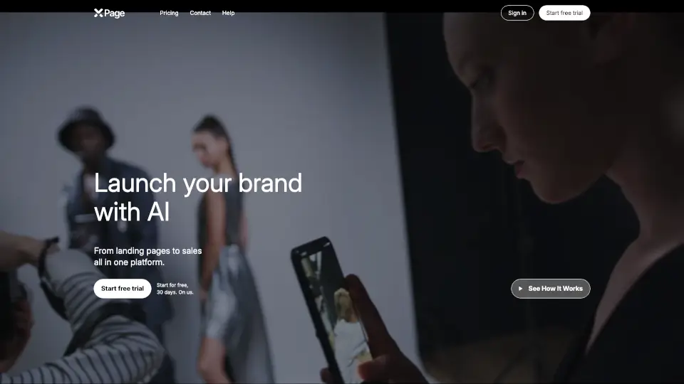 xPage - AI Ecommerce Landing Page Generator