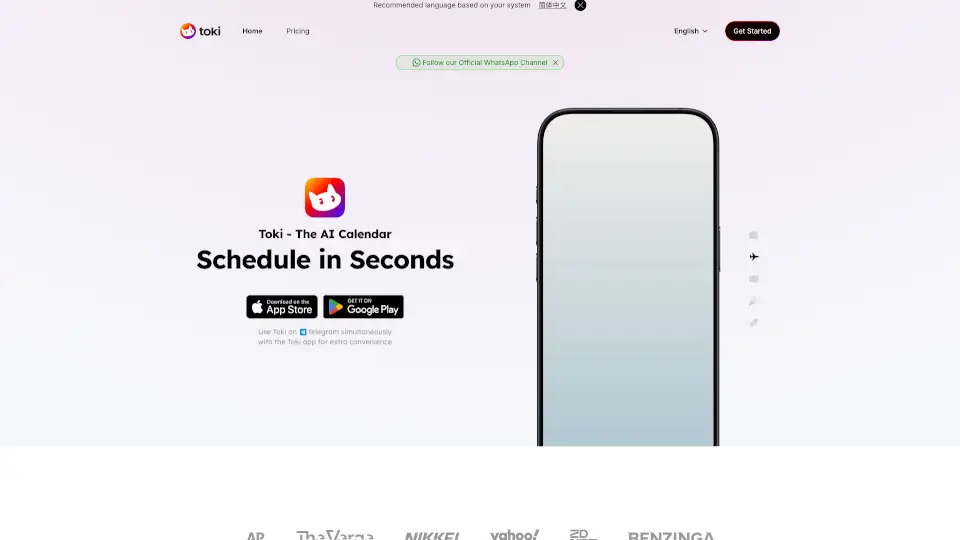 Toki - AI Calendar Assistant